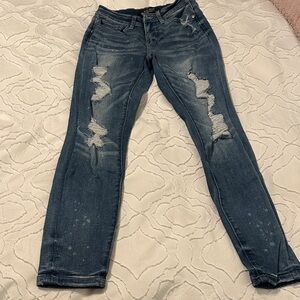 Judy Blue Distressed Jeans size 1/25 stretch